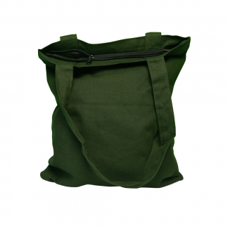 Totebag Kanvas Polos Hijau Army